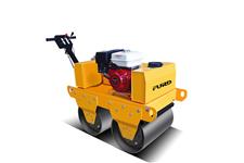 550 kg gasoline double drum compactor vibratory roller with diesel engine